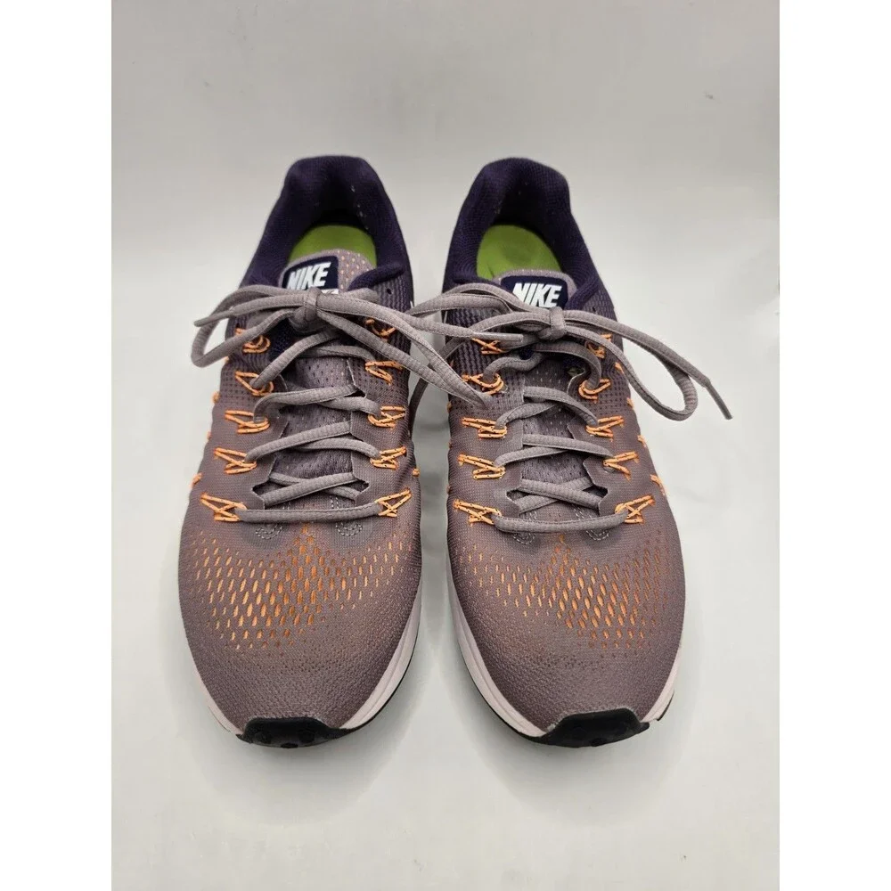 Nike Air Zoom Pegasus 33 Purple Athletic Running Shoes 831356-500 Women Size 10